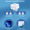 Picture of iOsuite PD Daul 35 Watt Fast Wall Charger With 2- Type C Output White