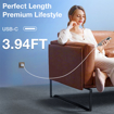 Picture of Torras Iceflow USB-C to USB-C Cable 1.2M White