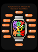 Picture of iOsuite Ultra Smart Watch - Silver Stainless Steel Strap