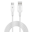 Picture of iOsuite TPE Cable (USB-A) TO (USB-C) - 2.1A - 1M length - White - DC11