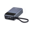 Picture of iOsuite Power Bank 20,000 mAh PD 65W Fast Charging (2 Ports) 1 USB-C & 1 USB-A with USB-C Cable - Black