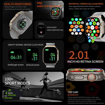 Picture of iOsuite Ultra Smart Watch - Silver Stainless Steel Strap