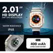 Picture of iOsuite Ultra Smart Watch - Silver Stainless Steel Strap