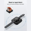 Picture of iOsuite 3-in-1 Fold Magnetic Wireless Charge with 1 USB-C input - Black - GW35