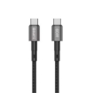 Picture of iOsuite Aluminium Alloy USB-C to USB-C Magnetic Cable 60W 1.2M - Black